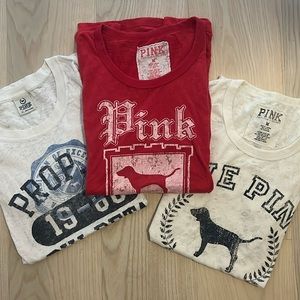 Victoria’s Secret PINK Burnout Tees